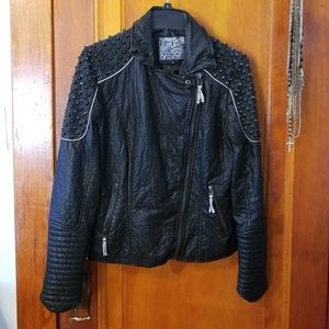 Leather jacket